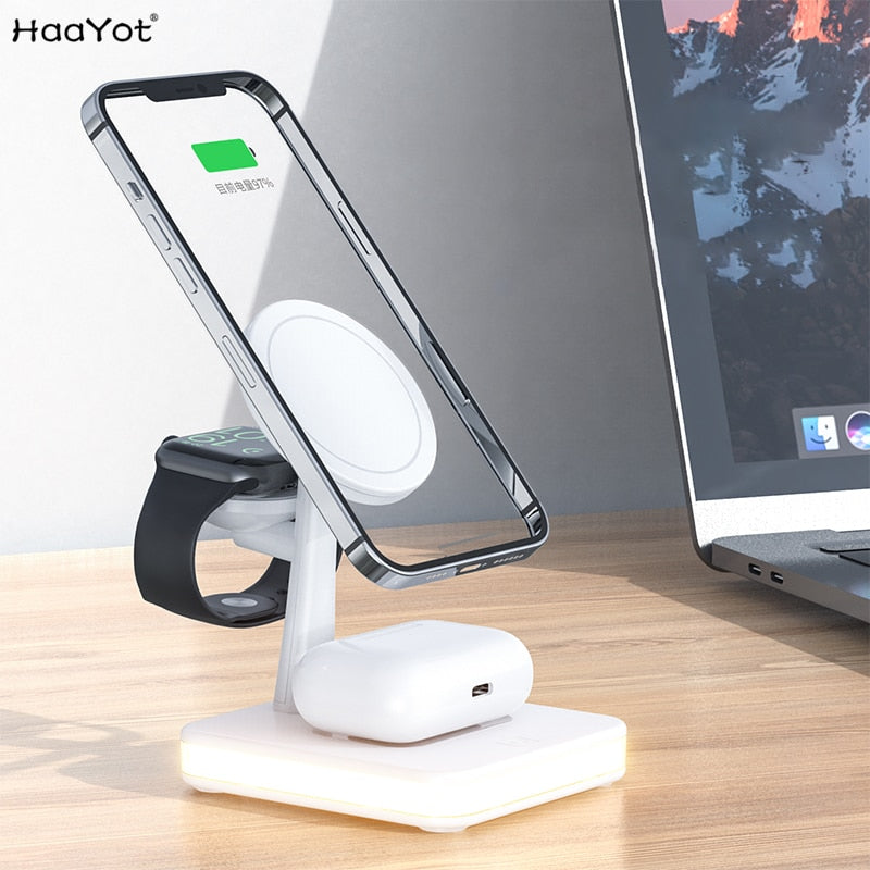 Apple 4 in 1 Mag-Safe Charger Stand