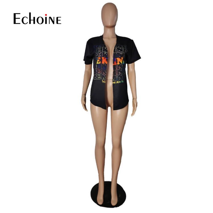 Woman's clothing Short Sleeve Crop Top