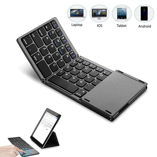 Electronics SLEEK™  Portable Bluetooth Keyboard With Touchpad
