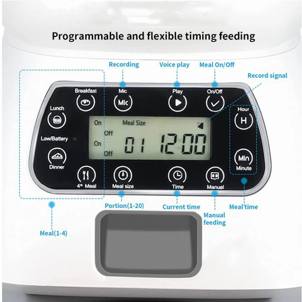 Pets Automatic Smart Pet Feeder