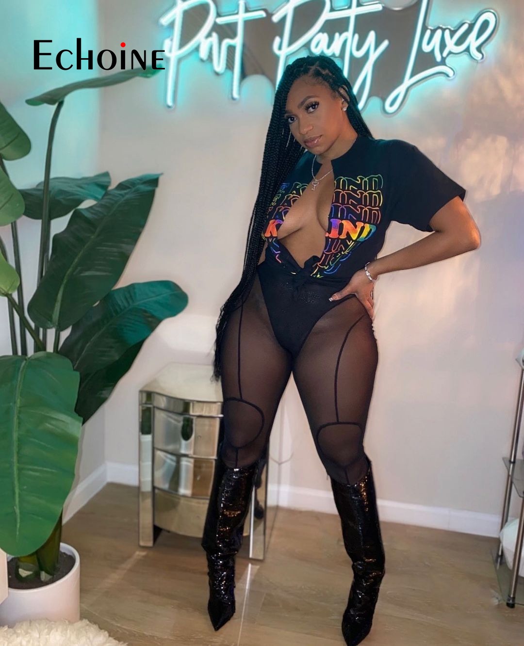 Woman's clothing Short Sleeve Crop Top