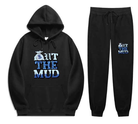 Men's Clothing 2-piece set Street Style Sportswear Track suit