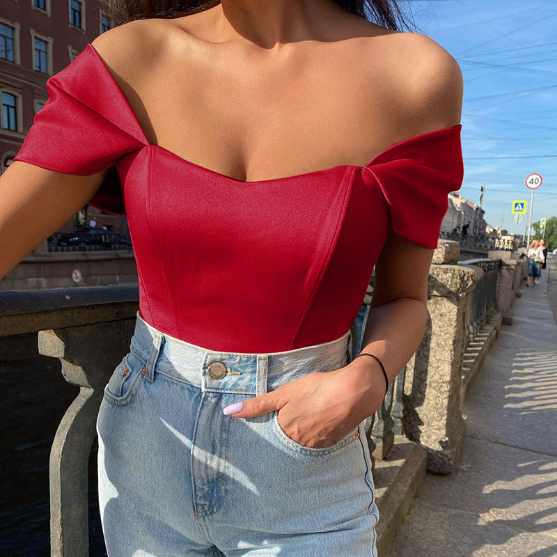 Woman's clothing Elegant Satin Top