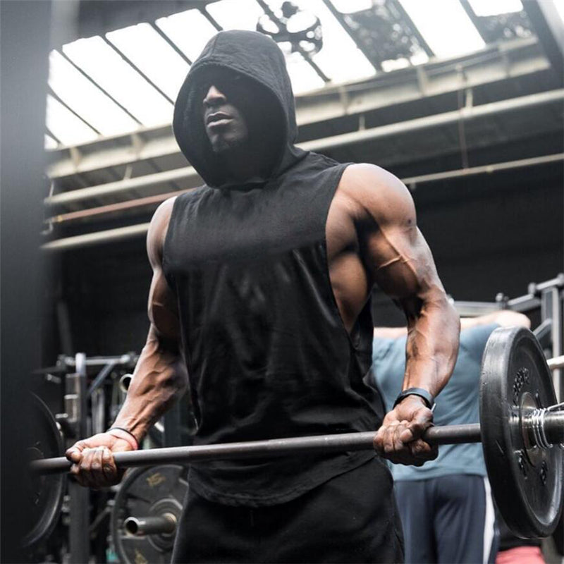 Men's Clothing Gym Hoodies Tank Top