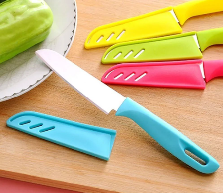 Kitchen Stainless Steel Knife with Cover