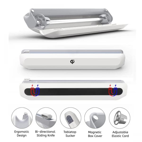 Appliances Magnetic Plastic Wrap Dispenser