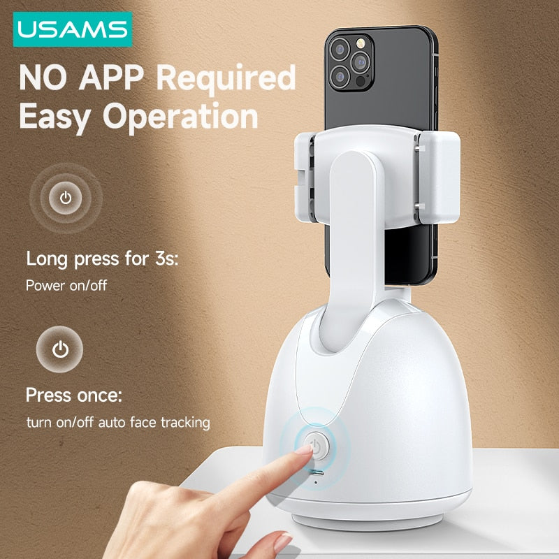 Cell phone.Smart Face Tracking Phone Holder
