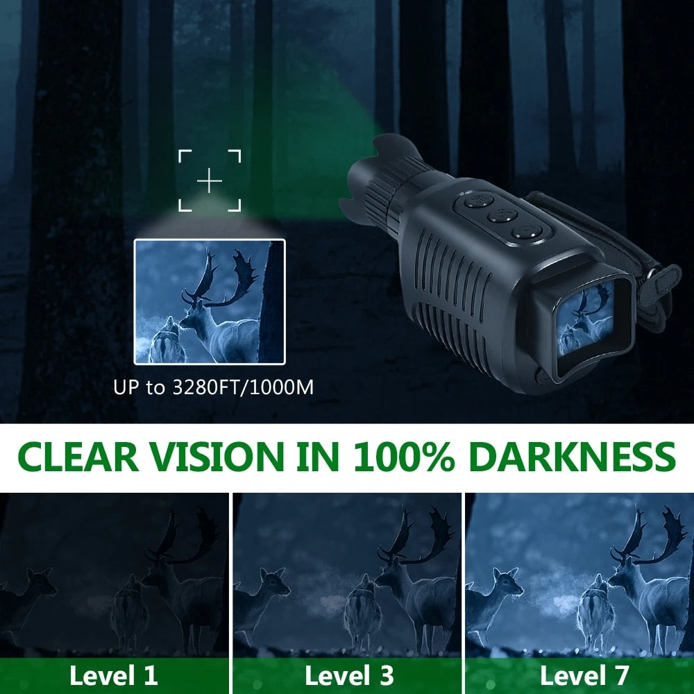Electronics Monocular Night Vision Device 1080P HD