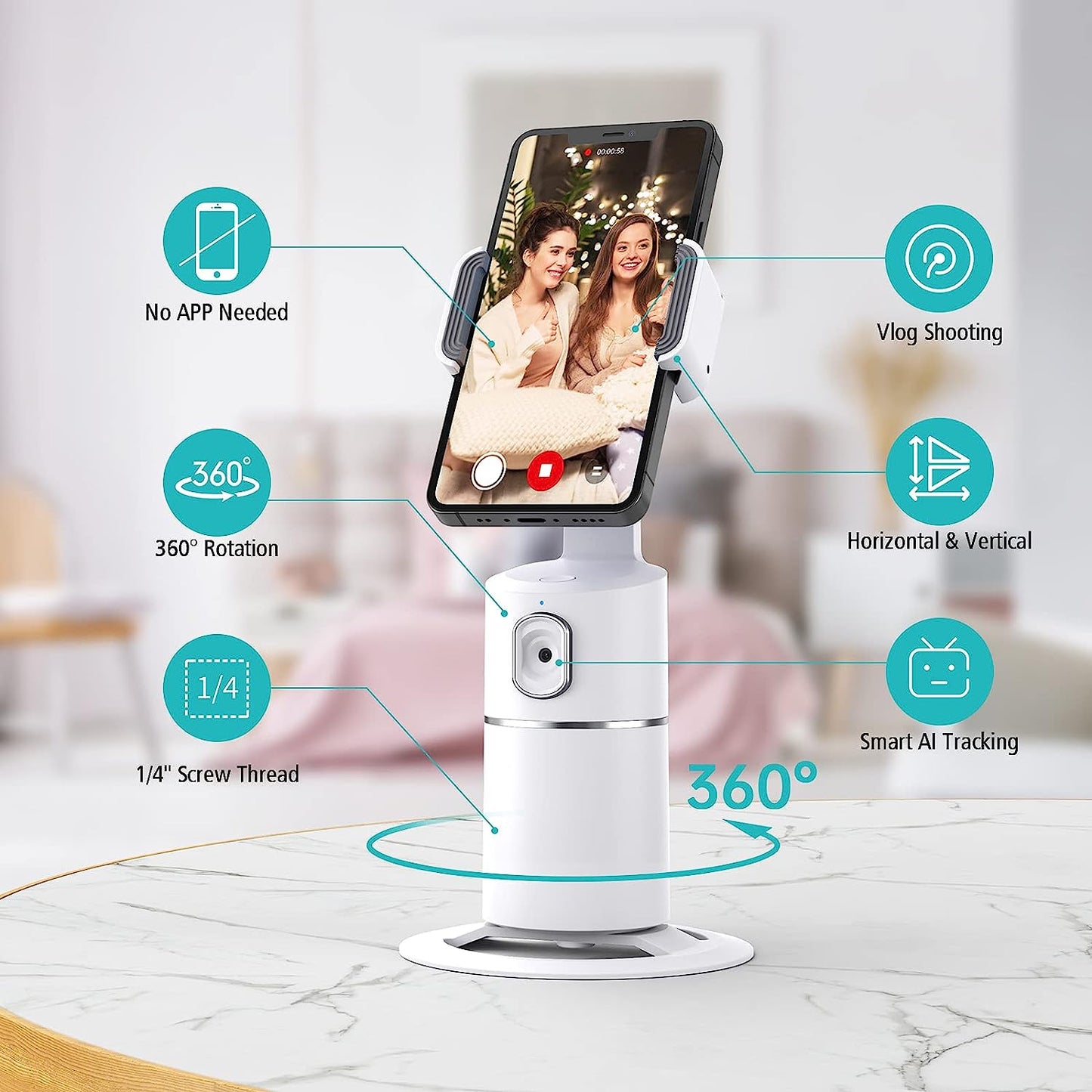 Cell phone Movement Tracking Phone Holder