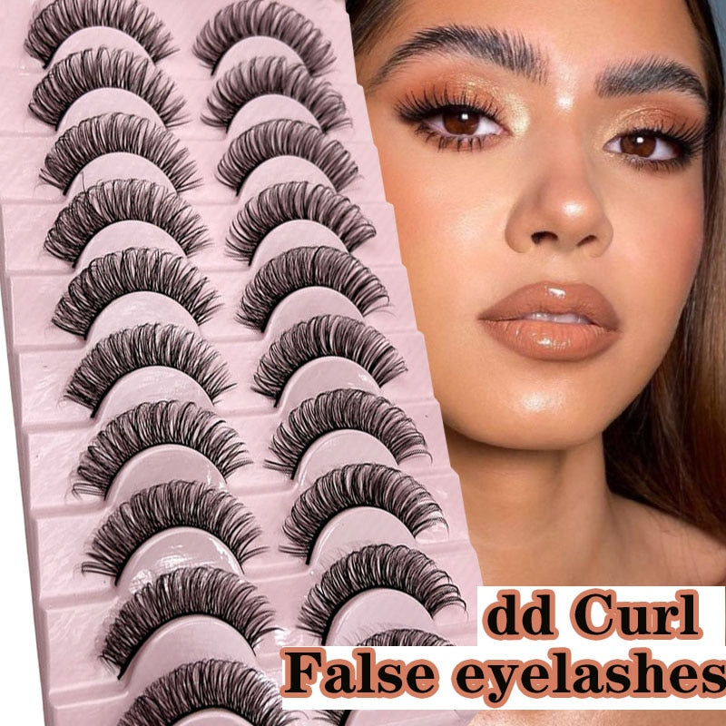 Beauty lashes Russian Strip Lashes Fluffy Mink