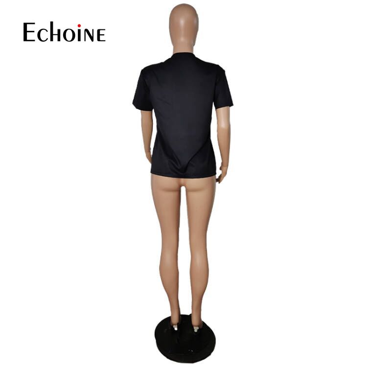 Woman's clothing Short Sleeve Crop Top