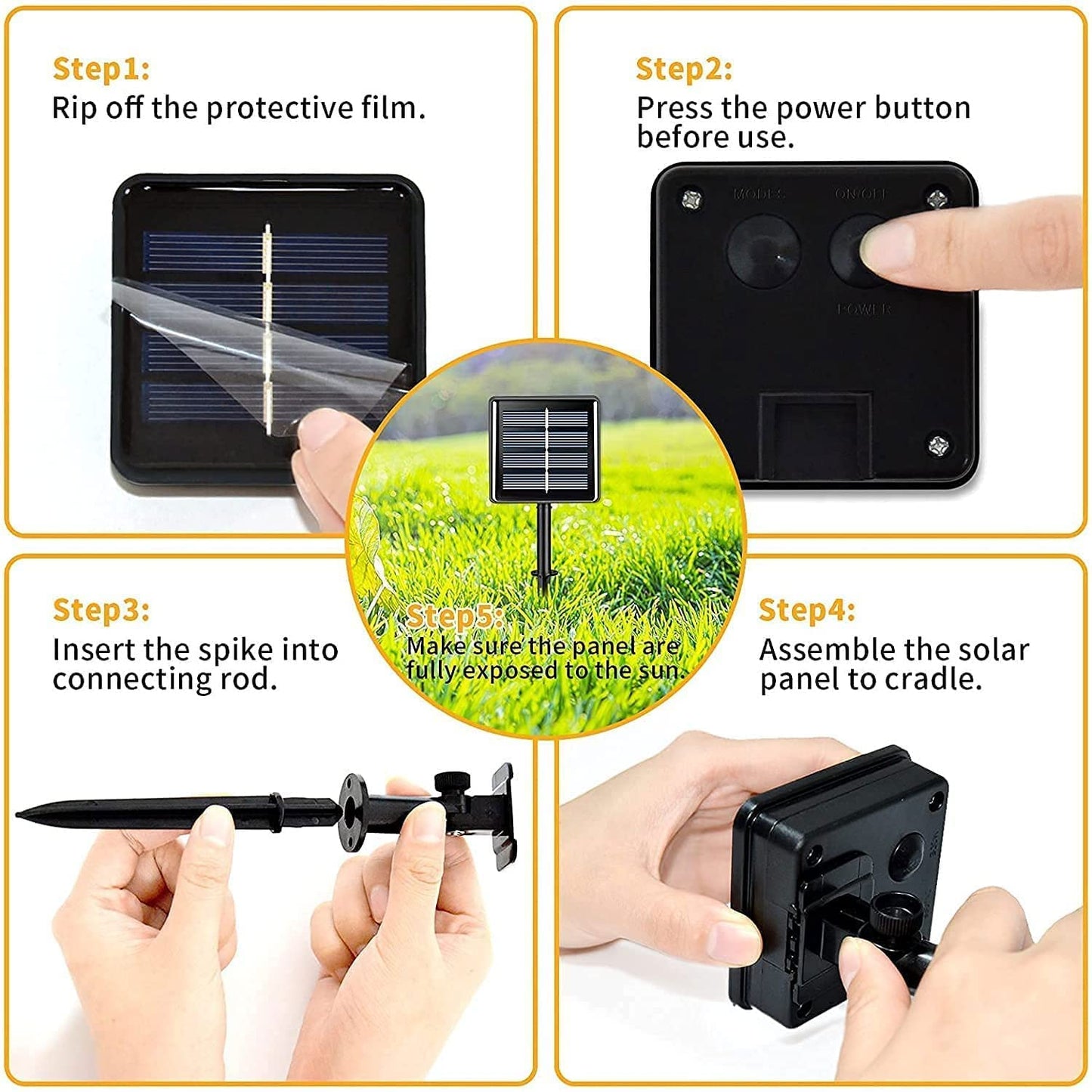 Decorative LED Solar String Lights IP65 Waterproof