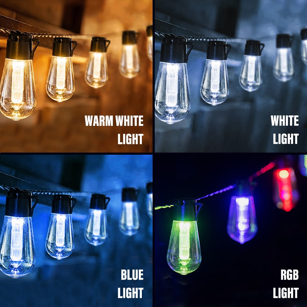 Decorative LED Solar String Lights IP65 Waterproof