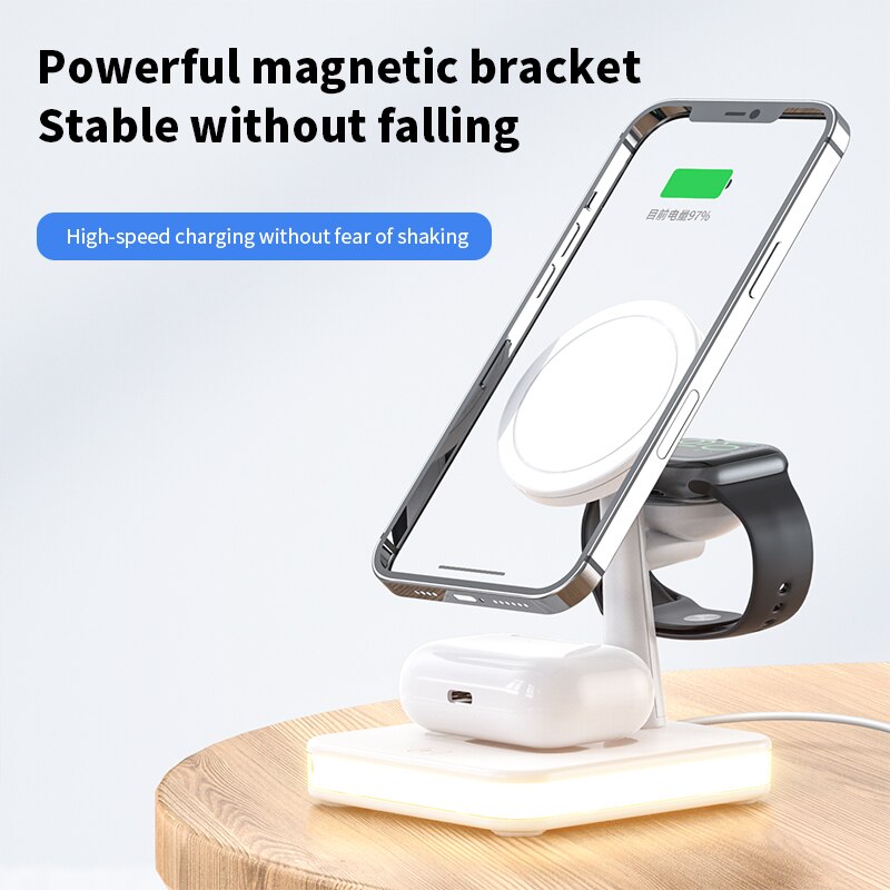 Apple 4 in 1 Mag-Safe Charger Stand