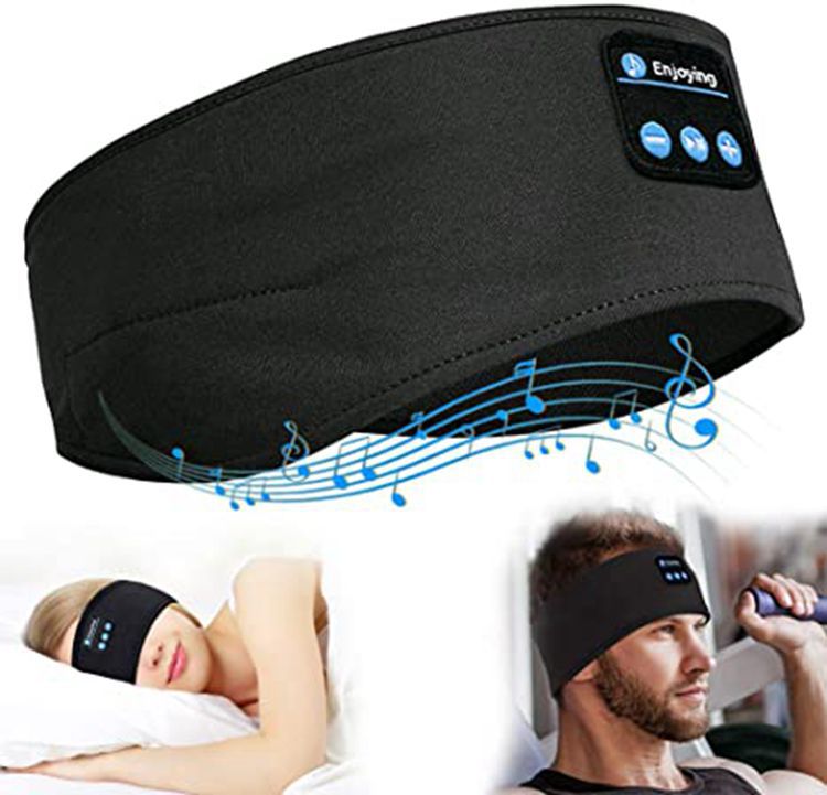 Bluetooth music sleep goggle headband bluetooth sports headscarf call headband yoga headwear