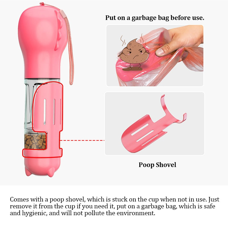 Pets Multifunctional Pet Water Bottle