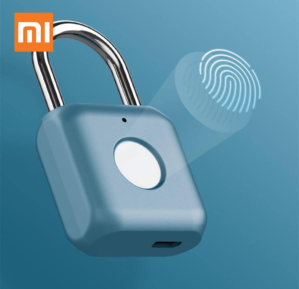 Security. Fingerprint Padlock