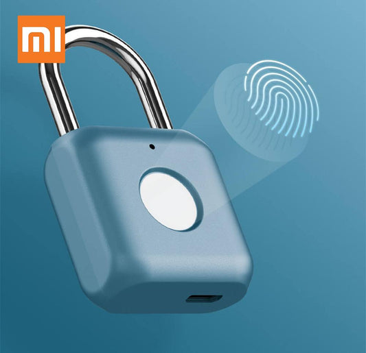 Security. Fingerprint Padlock