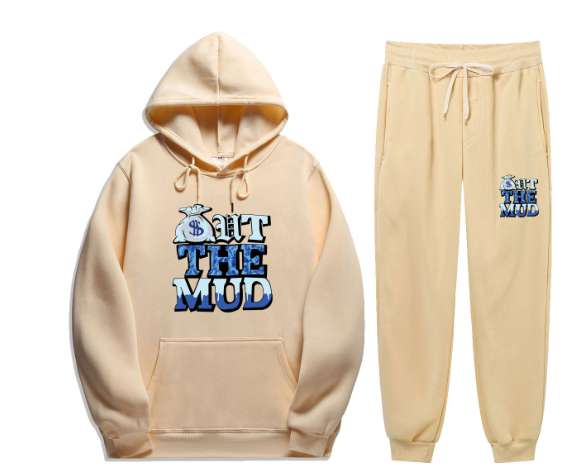 Men's Clothing 2-piece set Street Style Sportswear Track suit