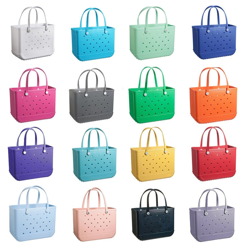 Woman's Rubber Beach Bag