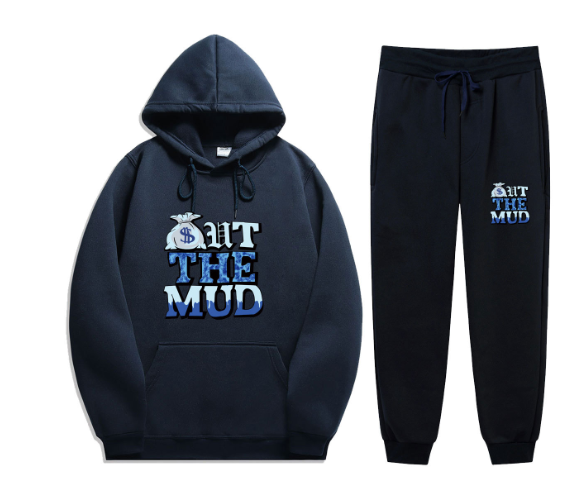 Men's Clothing 2-piece set Street Style Sportswear Track suit