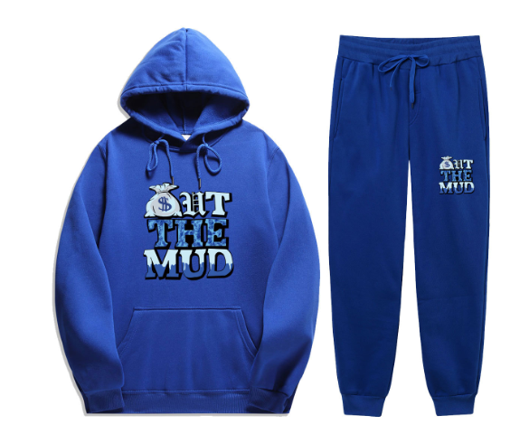 Men's Clothing 2-piece set Street Style Sportswear Track suit