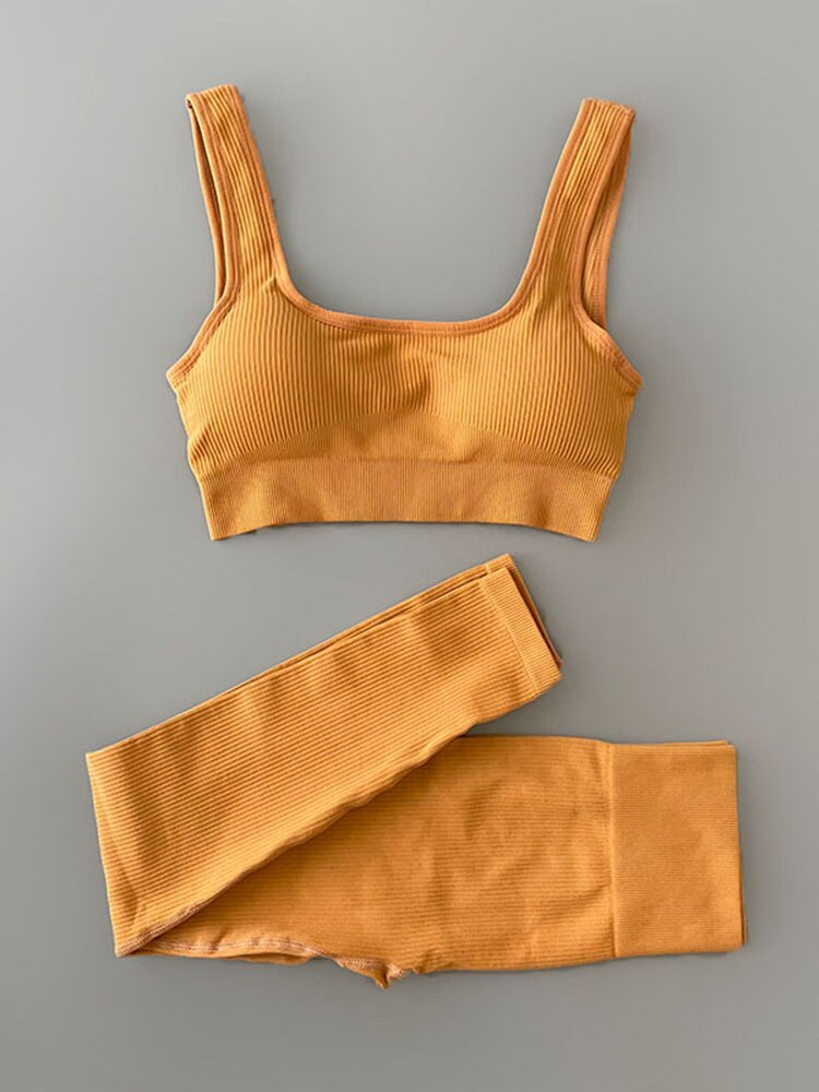 Woman's Clothing Yoga Clothing Set