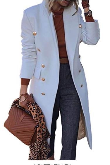 Woman's clothing Double Breasted Long Blazers
