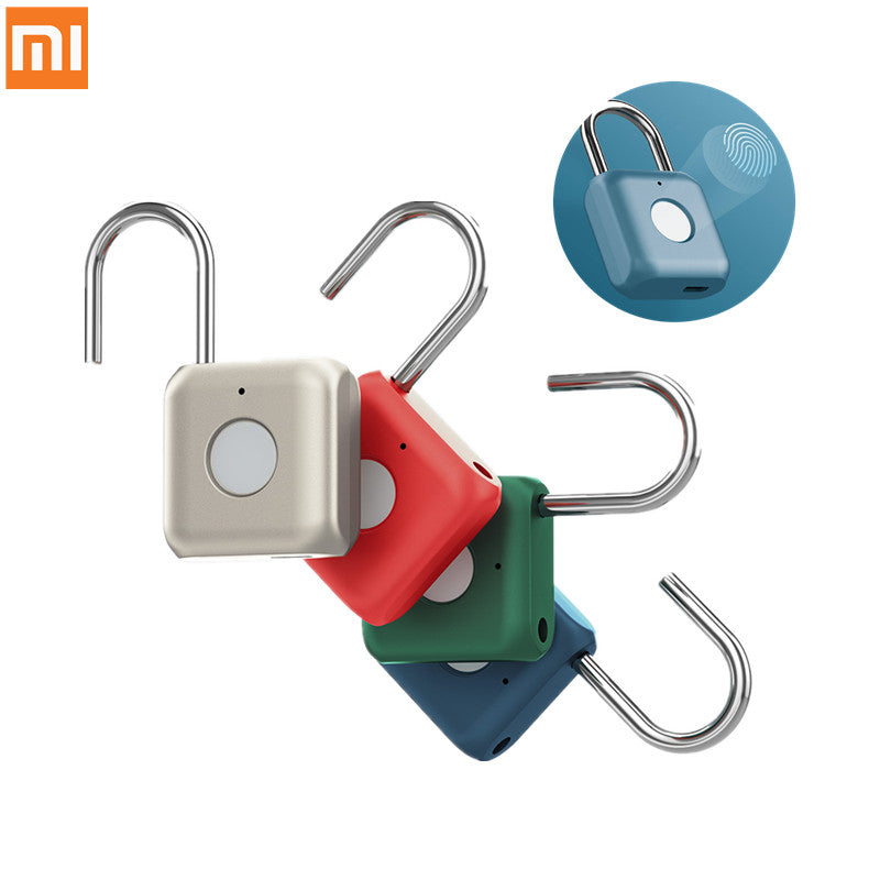 Security. Fingerprint Padlock