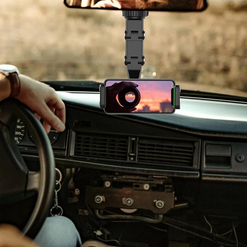 Automotive Cell Phone Holder w/ Rotatable Bracket