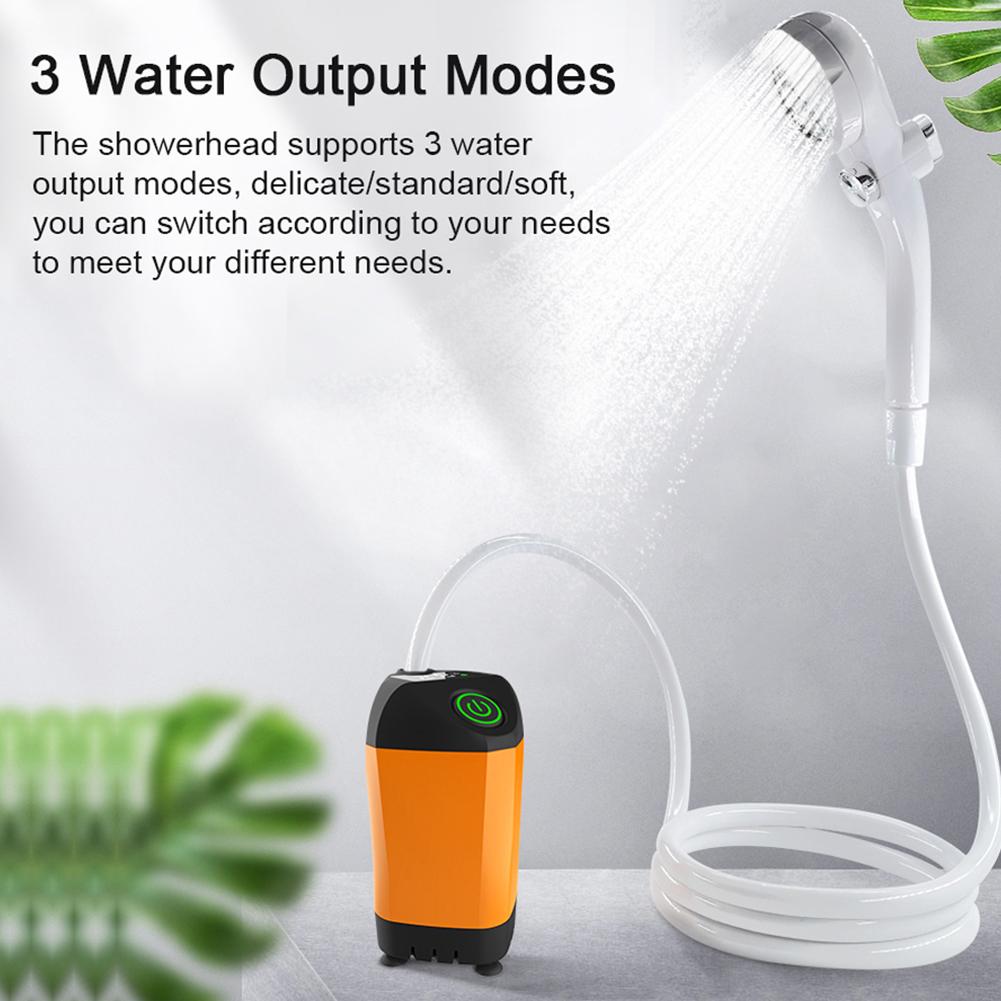 Electronics. Portable Rechargeable Shower Set