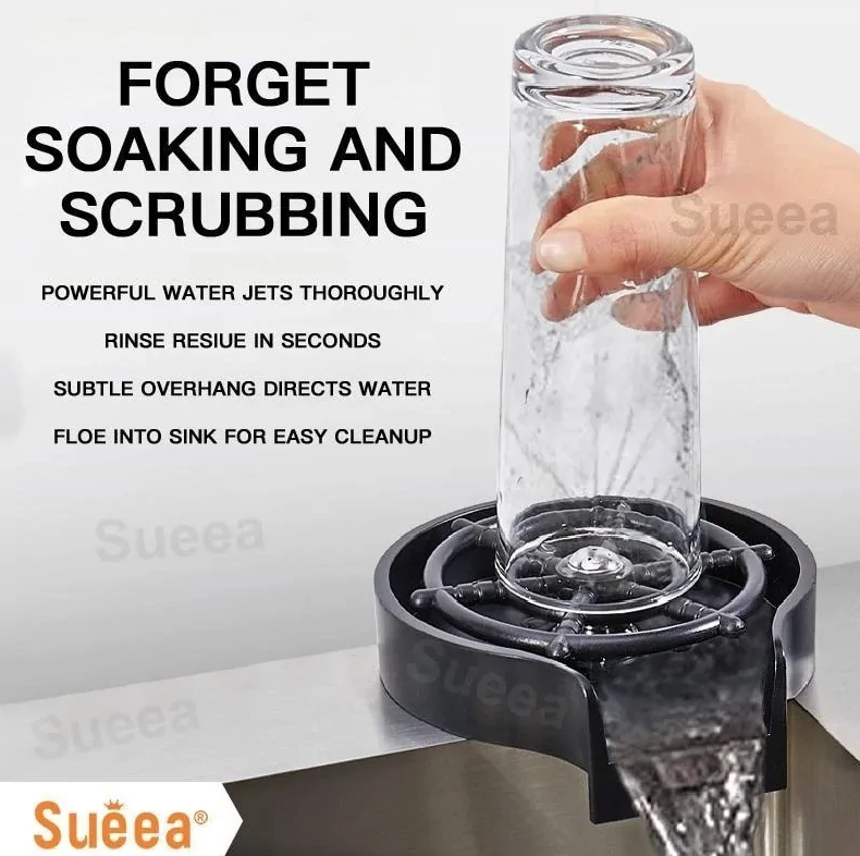 Appliances Glass Rinser for Kitchen Sink Automatic Cup Washer