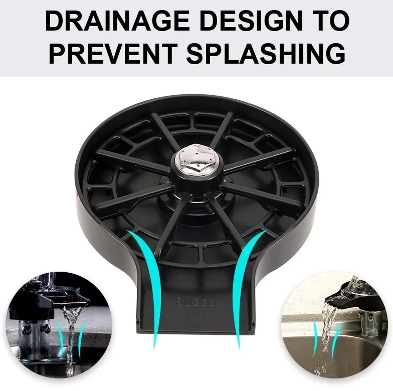 Appliances Glass Rinser for Kitchen Sink Automatic Cup Washer