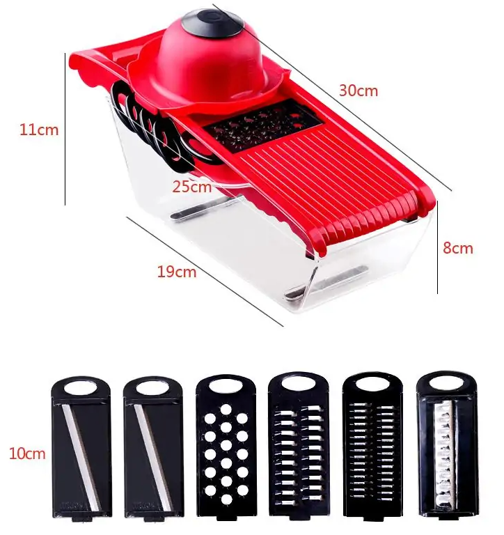 Appliances Multifunction Kitchen Slicer 6 Blades