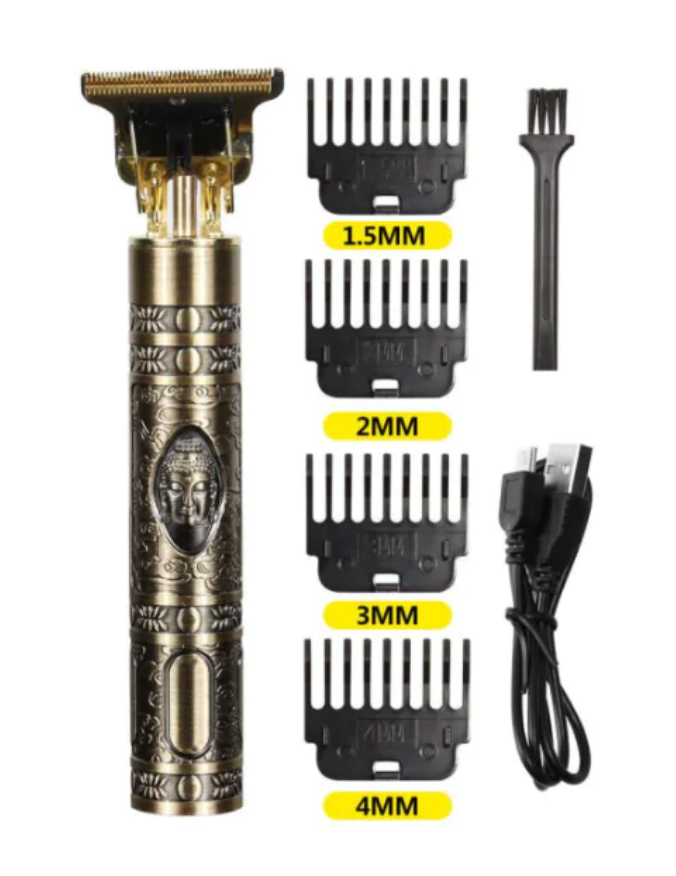 Beauty Men's USB Vintage Electric Hair Trimmer Professional
