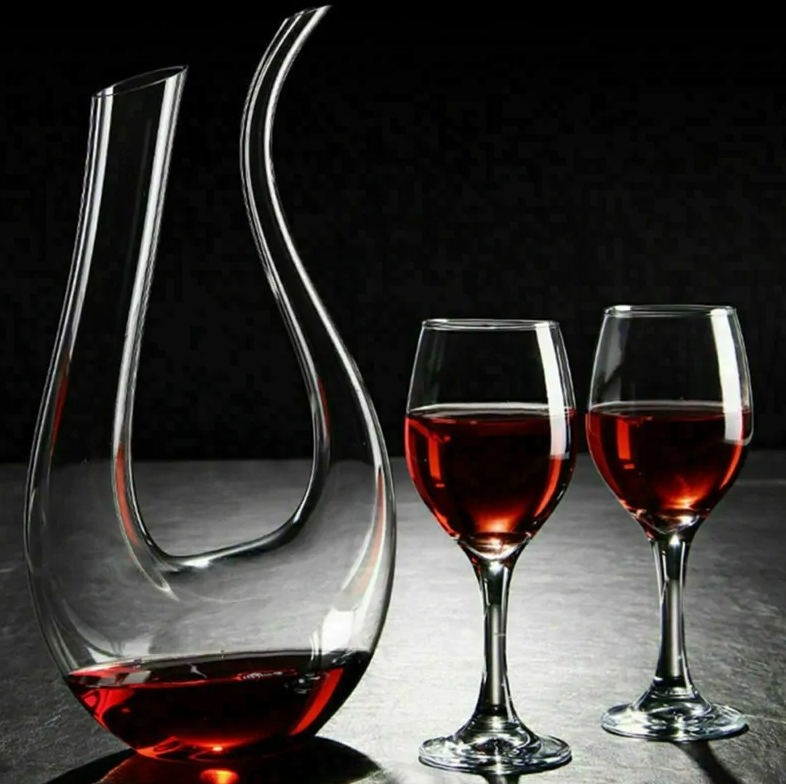 Beverage Crystal Wine Decanter Bottle