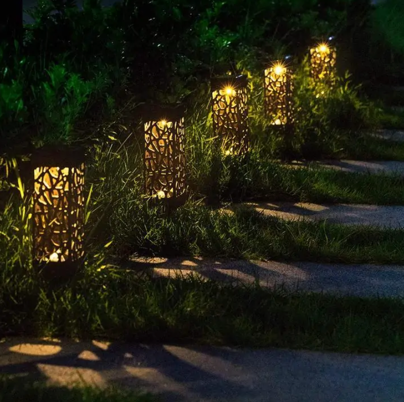 Decorative Solar Powered Waterproof Vintage Garden Light