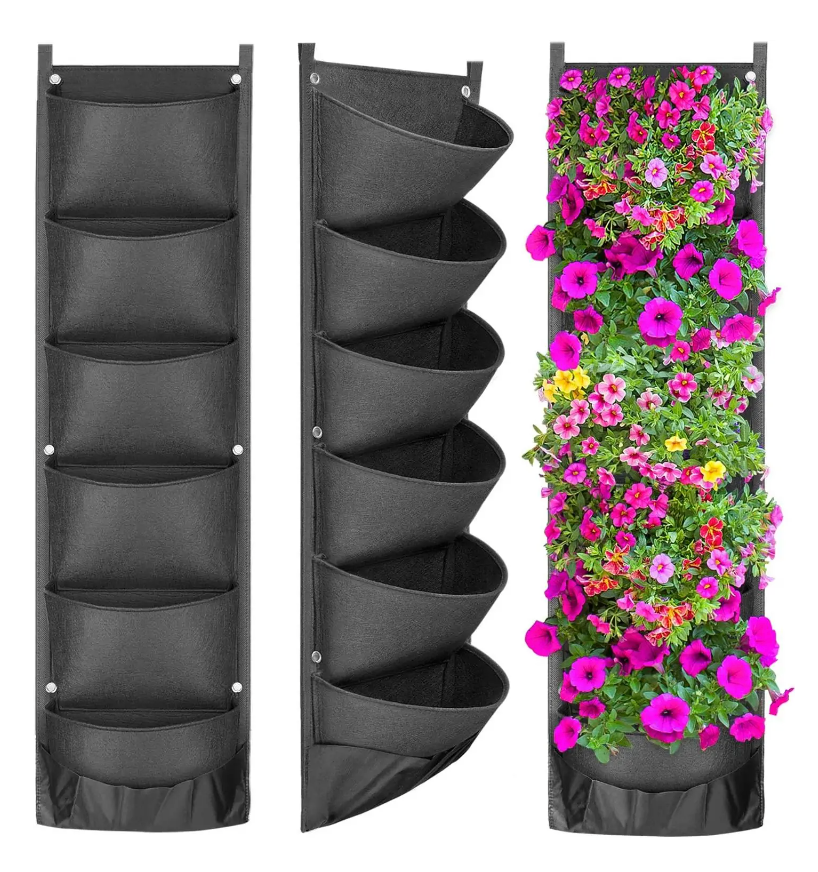 Decorative NEW DESIGN Vertical Hanging Garden Planter Flower Pots