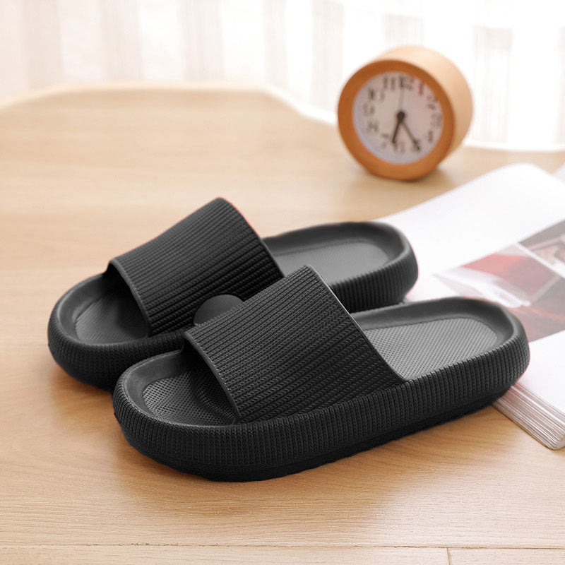 Womans Shoes Fashion Slippers Women Thick Platform Women Indoor Bathroom Slipper Soft EVA Anti-slip Home Floor Slides Ladies Summer Shoes Men