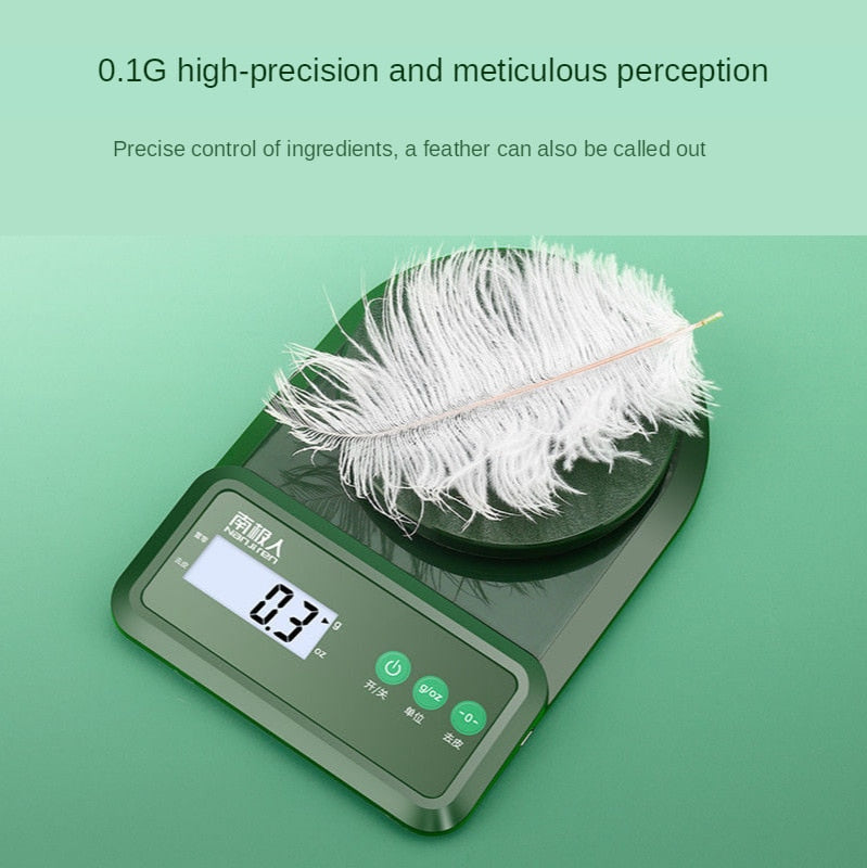 Appliances Electronic Scale High Precision Gram Measuring Scale Food Jewelry Scale Accurate Baking Scale Household 1G Balance 0.1G