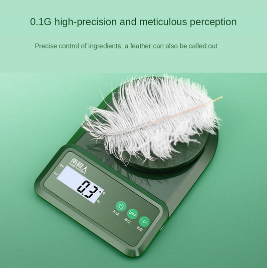 Appliances Electronic Scale High Precision Gram Measuring Scale Food Jewelry Scale Accurate Baking Scale Household 1G Balance 0.1G