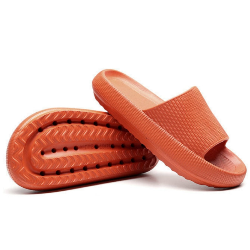 Womans Shoes Fashion Slippers Women Thick Platform Women Indoor Bathroom Slipper Soft EVA Anti-slip Home Floor Slides Ladies Summer Shoes Men
