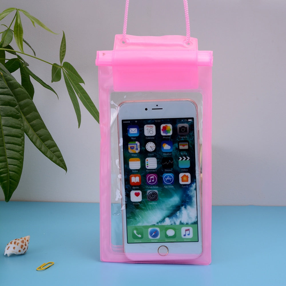 Cell Phone Universal Waterproof Case For iPhone X XS MAX 8 7 Cover Pouch Bag Cases Coque Water proof Phone Case For Samsung S10 Xiaomi