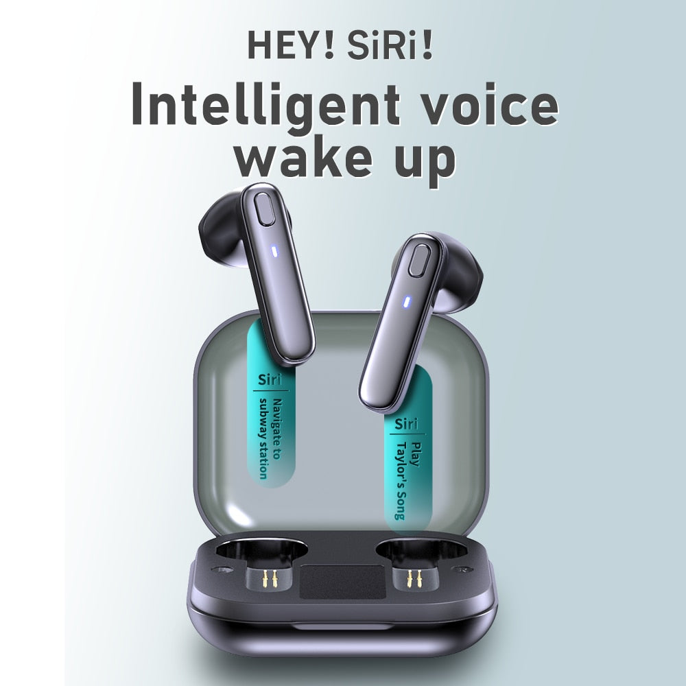 Bluetooth-compatible Wireless Headset Deep Bass Earbuds True Wireless Stereo Headphone With Mic Sport Earphone