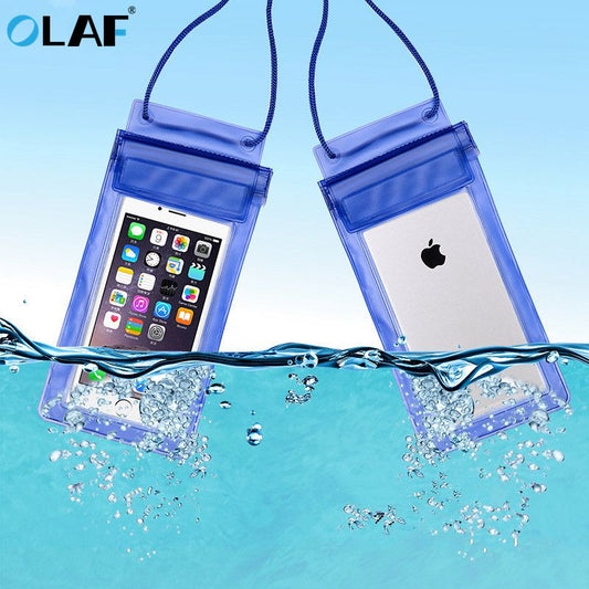 Cell Phone Universal Waterproof Case For iPhone X XS MAX 8 7 Cover Pouch Bag Cases Coque Water proof Phone Case For Samsung S10 Xiaomi