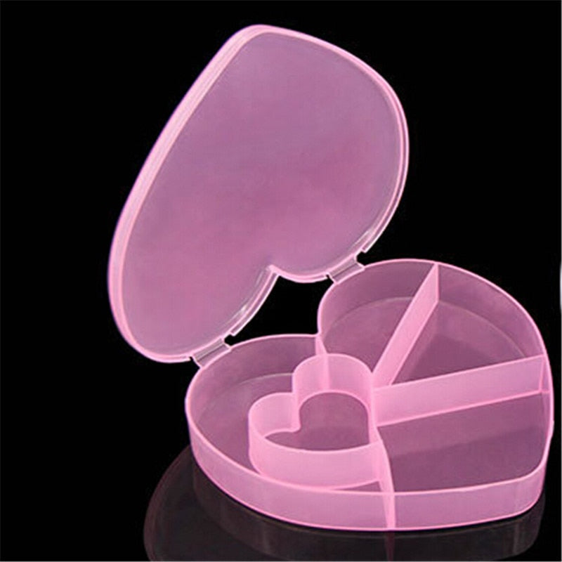 Beauty Acrylic Cotton Swabs Storage Holder Box Portable Transparent Makeup Cotton Pad Cosmetic Container Jewelry Organizer Case