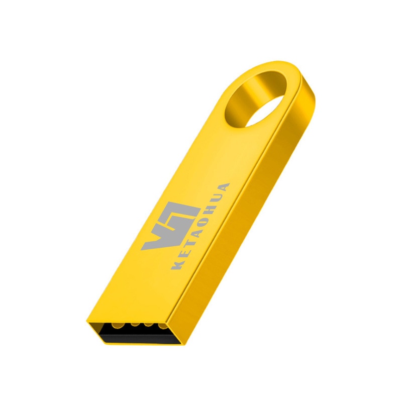Electronics USB 2.0 Creative Metal Gift High Speed 8G 16G  32G 64G USB Drive Read and Write High Speed Transmission