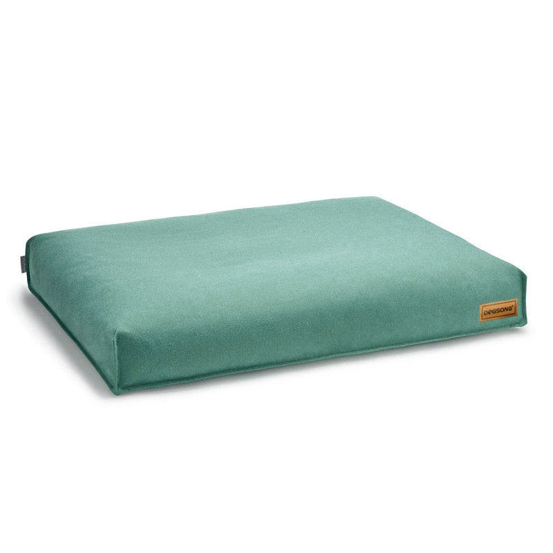 Pets Soft Thick Pet Bed Matress Square Mat Anti-slip Machine Washable Durable Sofa 3 Colors Available For Cats Dogs