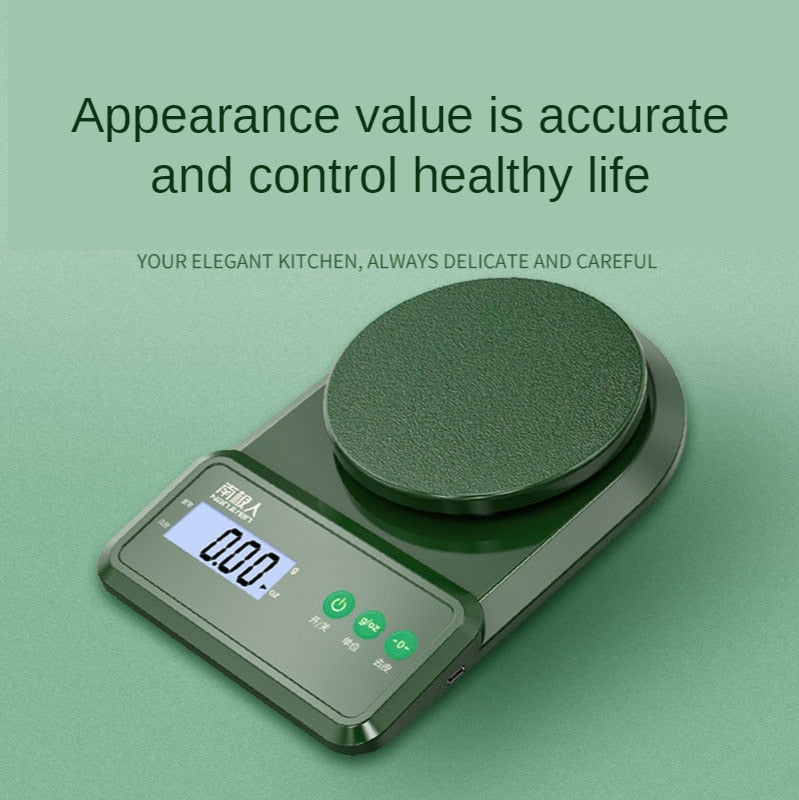 Appliances Electronic Scale High Precision Gram Measuring Scale Food Jewelry Scale Accurate Baking Scale Household 1G Balance 0.1G