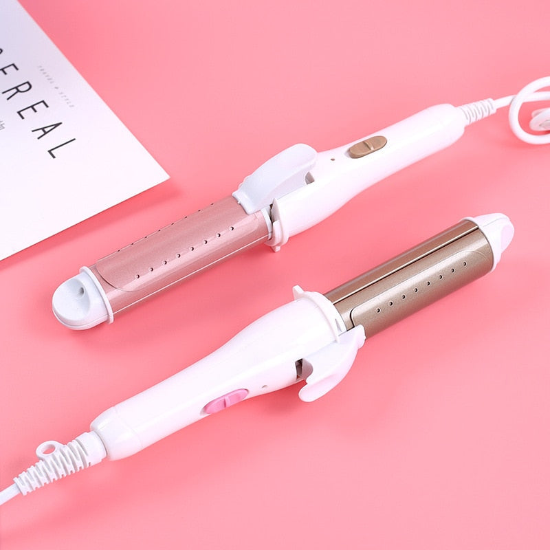 Beauty hair Straightener Dual-Use Hair Curler Large Volume Straig Does Not Hurt hair Inner Buckle Air Bangs Plate Salon Styling Tool
